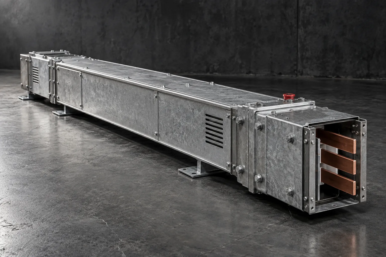 Illustration of busway equipment: Air-Insulated Busway