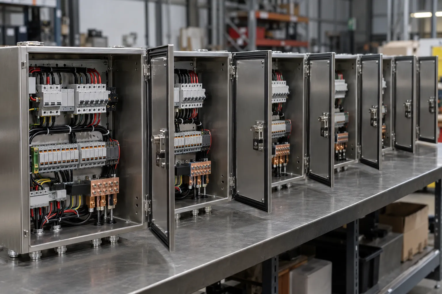 Illustration of a custom electrical control assembly: OEM Electrical Assemblies